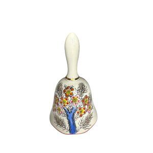 Action-Lobeco Asian Design Vintage Porcelain Bell